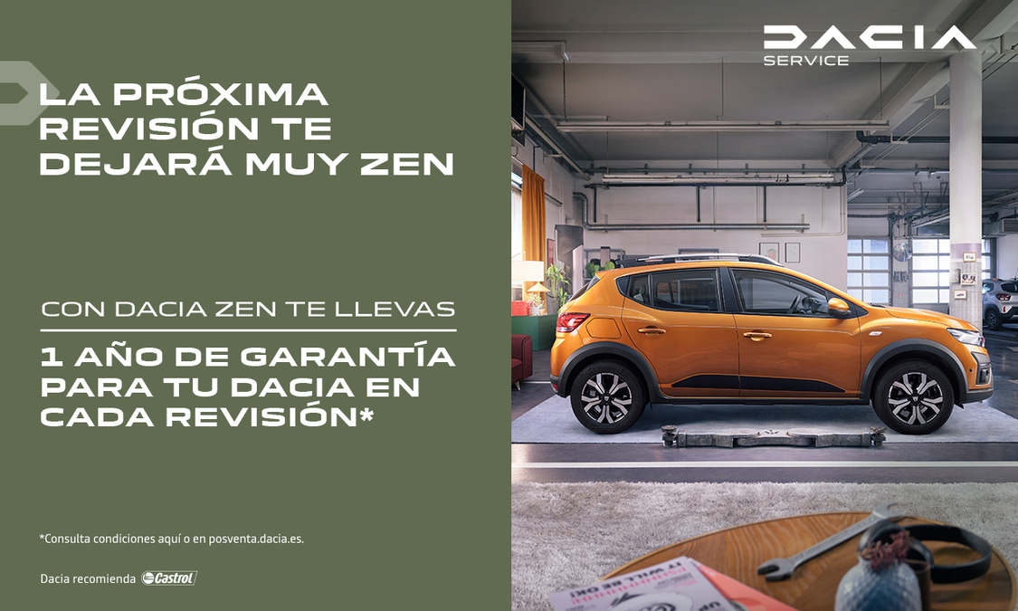 Promoción Revisión Dacia Zen