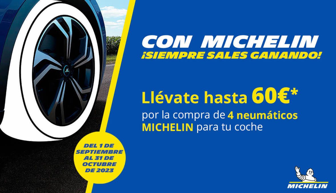 Promoción neumáticos Michelin
