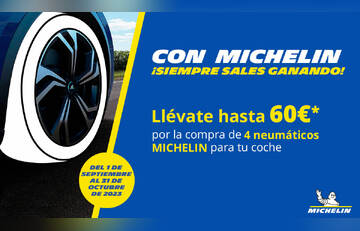 Promoción neumáticos Michelin