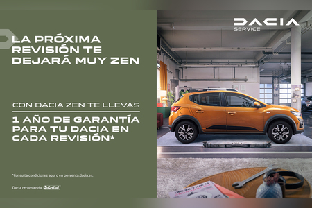 Promoción Revisión Dacia Zen