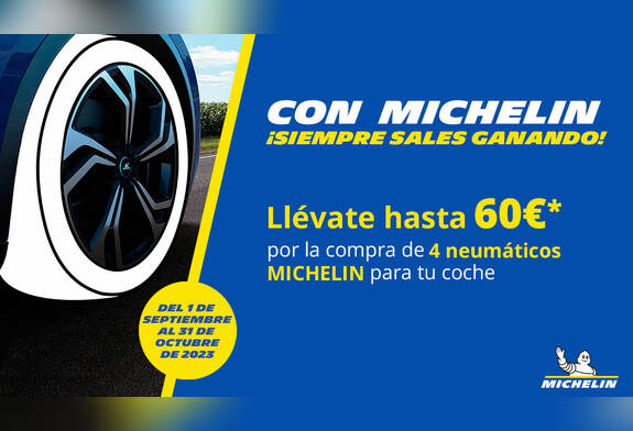 Promoción neumáticos Michelin